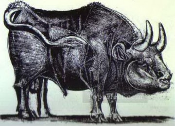 El Bull State III 1945 cubista Pablo Picasso Pinturas al óleo